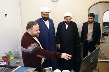 بازدید مدیر موسسه فرهنگی تبلیغی ثاقب از خبرگزاری حوزه