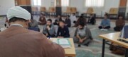 تصاویر/ نشست نقد مقاله در مدرسه علمیه امام صادق (ع) شهرستان نقده