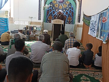 تصاویر/ اقامه نماز عبادی و سیاسی جمعه بخش احمدی