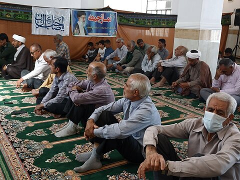 تصاویر/ اقامه نماز عبادی و سیاسی جمعه بخش احمدی