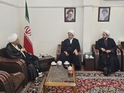Iran Ambassador to Vatican Meets with Hujjat Al-Islam Haj Abulqasem