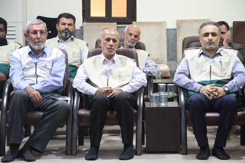 دیدار کانون خدمت رضوی  منطقه جنوب کشور با امام جمعه بوشهر