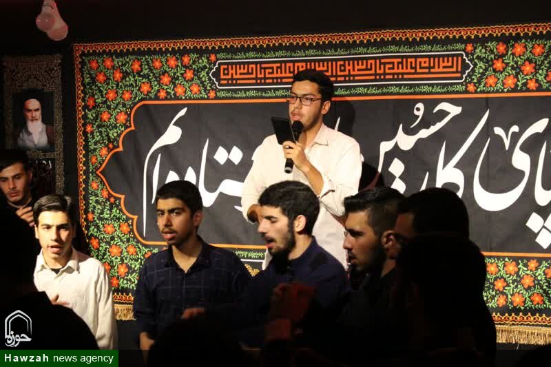 تصاویر/ هیئت هفتگی مدرسه علمیه صاحب الزمان(عج) مرند