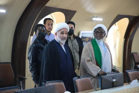 تصاویر/ بازدید شیخ ابراهیم زکزاکی از مجتمع مفتاح مشهد مقدس
