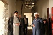 بازدید رئیس مرکز خدمات حوزه های علمیه از یک پروژه حوزوی در خوزستان