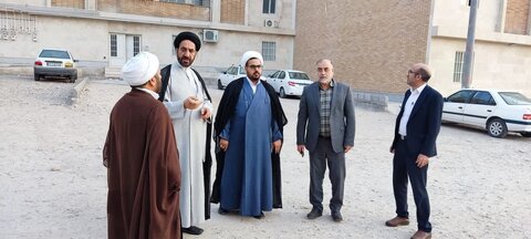 بازدید رئیس مرکز خدمات حوزه های علمیه از مجتمع مسکونی مهر شهر دزفول