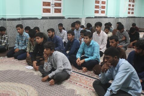 تصاویر/کارگاه مشاوره تحصیلی طلاب مدرسه علمیه مولود کعبه جاسک