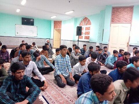 تصاویر/کارگاه مشاوره تحصیلی طلاب مدرسه علمیه مولود کعبه جاسک