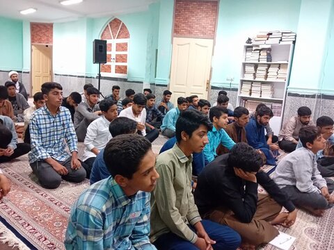 تصاویر/کارگاه مشاوره تحصیلی طلاب مدرسه علمیه مولود کعبه جاسک