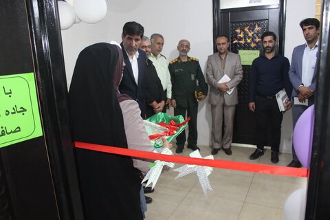 افتتاح کتابخانه مردمی و خیریه «ارمغان دانایی و مهر عاطفه» در شهر آبپخش
