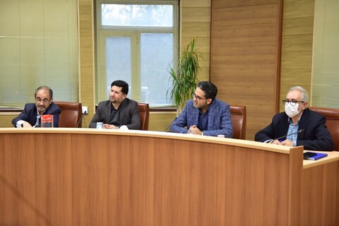 جلسه بررسی روند احداث زائر سرای استان البرز در مشهد مقدس