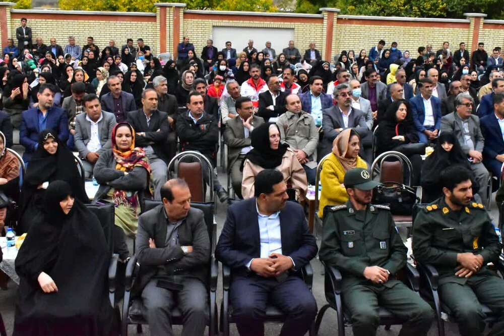 آیین افتتاح دبیرستان شهید مطهری و خوابگاه شبانه روزی دخترانه امیر  شهر سی سخت