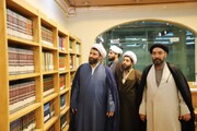 تصاویر/ بازدید مدیران و معاونین مدارس علمیه کردستان از کتابخانه مدرسه علمیه حضرت ولیعصر (عج) بناب