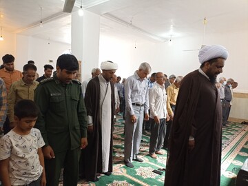 تصاویر/ اقامه نماز جمعه بخش احمدی