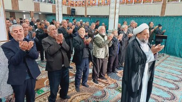 تصاویر/ اقامه نماز جمعه شهر کشاورز