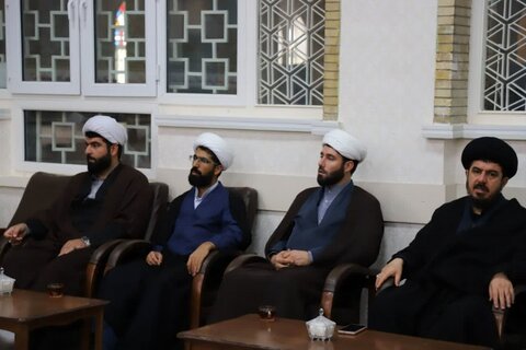 تصاویر/ دیدار مدیران و معاونین حوزه های علمیه کردستان با امام جمعه بناب