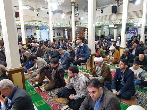 تصاویر/  آیین عبادی سیاسی نماز جمعه شهرستان ماکو