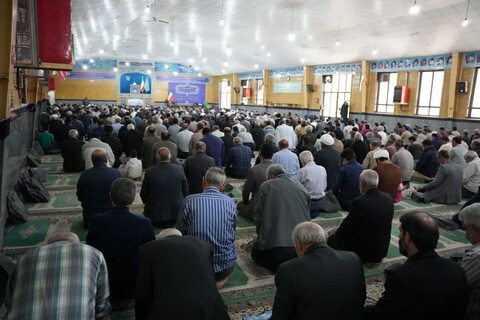تصاویر اقامه نماز جمعه در شهرستان فردیس