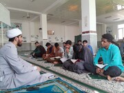 تصاویر/ کارگاه آموزشی تجزیه و ترکیب با محتوای قرآنی در مدرسه علمیه حاجی آباد