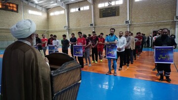 تصاویر/ جشنواره ورزشی طلاب استان ایلام بزرگداشت طلبه شهید آرمان علی‌وردی