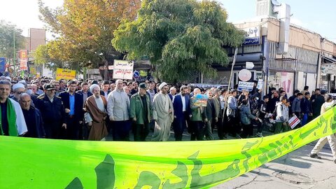 تصاویر/ راهپیمایی مردم شهرستان شاهین دژ در حمایت مردم فلسطین و اعلام انزجار از رژیم صهیونیستی
