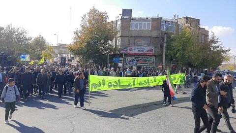 تصاویر/ راهپیمایی مردم شهرستان شاهین دژ در حمایت مردم فلسطین و اعلام انزجار از رژیم صهیونیستی