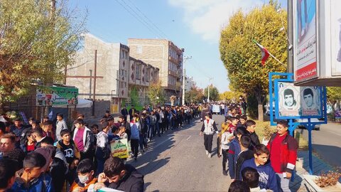 تصاویر/ راهپیمایی مردم شهر  کشاورز در حمایت از مردم مظلوم غزه و کودکان مظلوم فلسطین