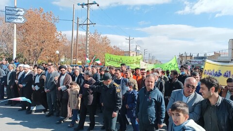 تصاویر/ راهپیمایی مردم شهرستان سلطانیه در حمایت از مردم مظلوم غزه