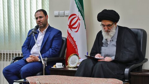دیدار وزیر آموزش‌وپرورش با نماینده ولی‌فقیه در استان البرز