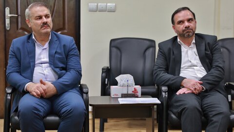 دیدار وزیر آموزش‌وپرورش با نماینده ولی‌فقیه در استان البرز