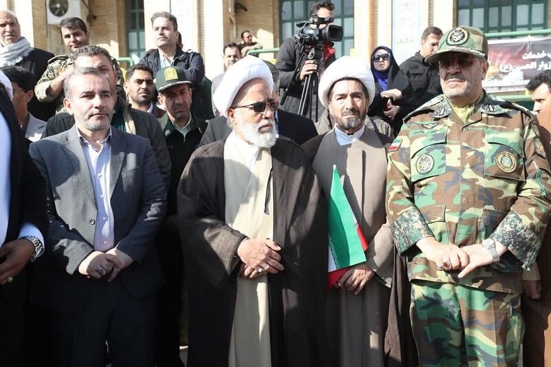 تجمع بزرگ مردم کرمانشاه در محکومیت جنایات رژیم صهیونیستی در غزه + عکس