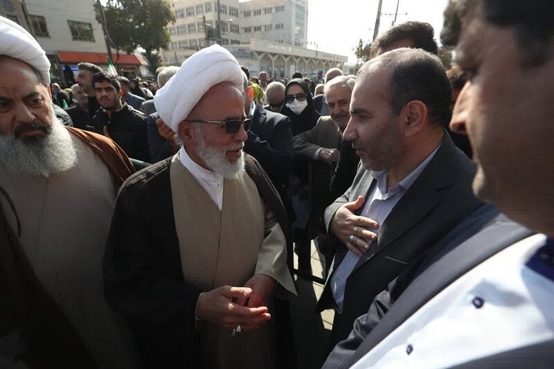 تجمع بزرگ مردم کرمانشاه در محکومیت جنایات رژیم صهیونیستی در غزه + عکس