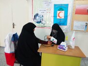 تصاویر/ سنجش سلامت طلاب مدرسه علمیه فاطمة الزهرا (س)اراک