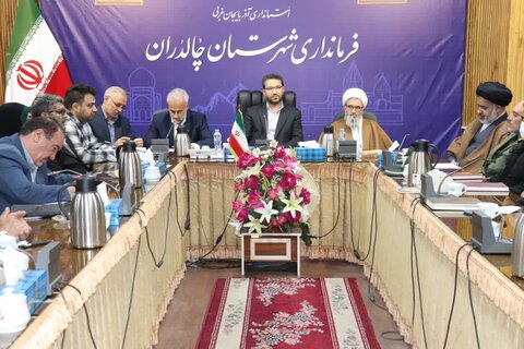 تصاویر/ جلسه شورای اداری شهرستان چالدران