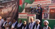 دبیرکل جنبش امت لبنان: تشدید عملیات محور مقاومت پاسخی به جنایات دشمن علیه فلسطینیان است