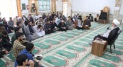 تصاویر/ درس اخلاق امام جمعه بوشهر در مدرسه علمیه امام خمینی(ره)