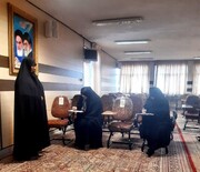 تصاویر/ برگزاری آزمون بازپذیری در مدارس علمیه خواهران ستان مرکزی