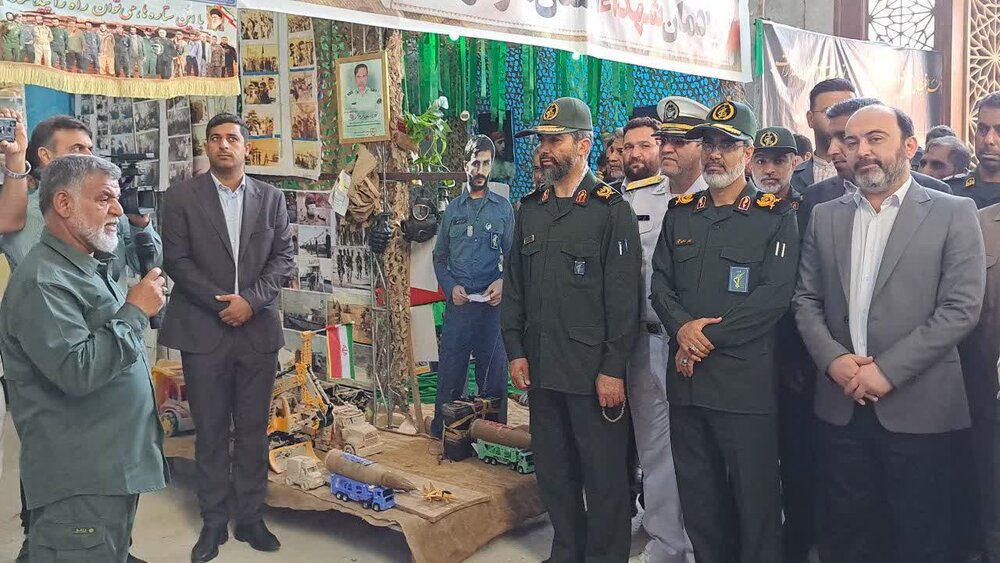 آغاز به کار نمایشگاه «اسوه»، قرارگاههای برتر تحول محلات و پایگاههای بسیج هرمزگان