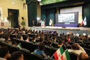 تصاویر/ همایش بزرگ پیشگامان رهایی، گردهمایی دانشجویان بسیجی در ارومیه