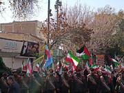 نمازگزاران تبریزی بر حمایت از مجاهدان فلسطینی تاکید کردند