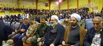 تصاویر/ همایش ۳ هزار نفری دختران حاج قاسم در مراغه