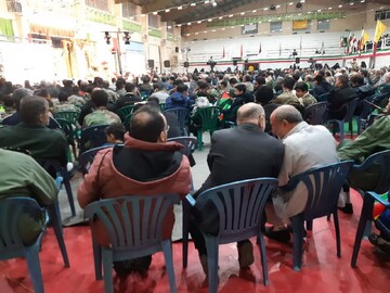 تصاویر/ همایش شکوه اقتدار بسیج در کاشان