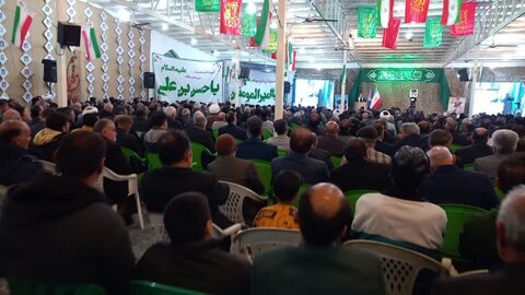 تصاویر/ چهل و سومین یادواره شهدای نوش آباد