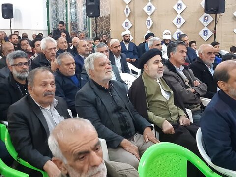 تصاویر/ چهل و سومین یادواره شهدای نوش آباد