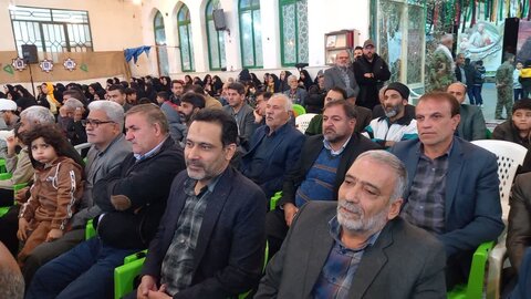 تصاویر/ چهل و سومین یادواره شهدای نوش آباد