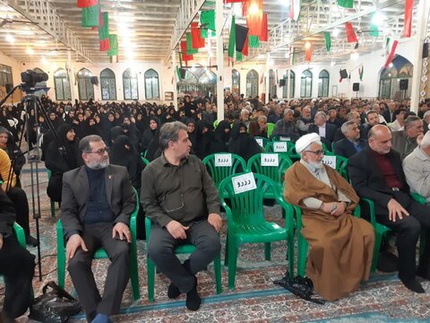 تصاویر/ چهل و سومین یادواره شهدای نوش آباد