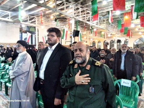 تصاویر/ چهل و سومین یادواره شهدای نوش آباد