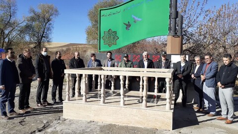 تصاویر/ مراسم غبارروبی و عطر افشانی مزار شهدای شهرستان ترکمنچای