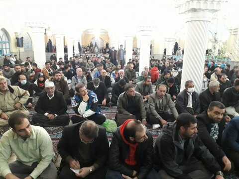 تصاویر/اجتماع بزرگ بسیجیان سنندج در مسجد جامع این شهر برگزار شد
