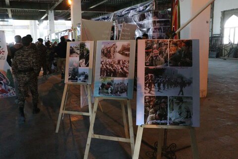 تصاویر نمایش اقتدار بسیجیان در بروجرد